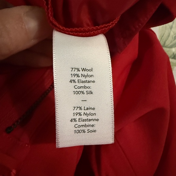 Red Drawstring Pants - Picture 4 of 4